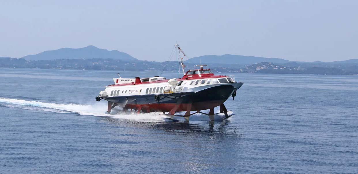 Ferry Corfú a Saranda